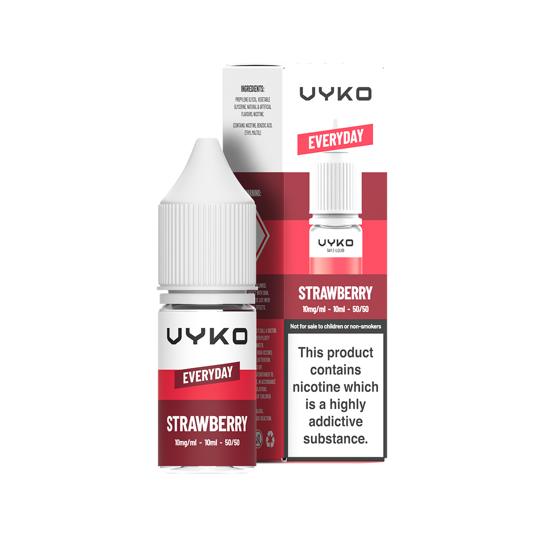 VYKO Everyday Strawberry Nic Salt E-Liquid