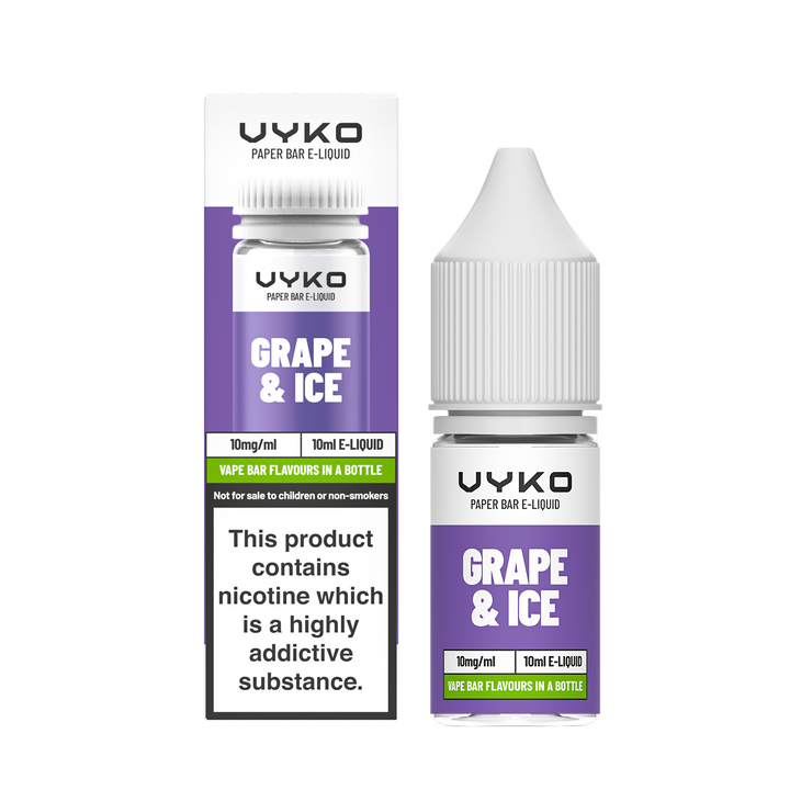 VYKO Grape & Ice Bar E-Liquid