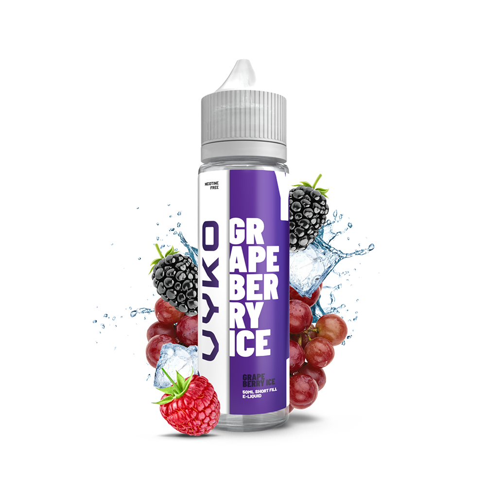 VYKO 50ml E-Liquid Grape Berry Ice  vyko.co.uk