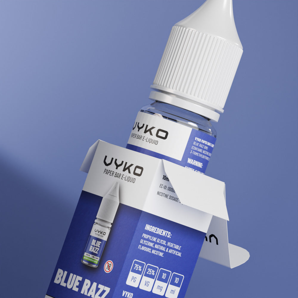 VYKO Blue Razz Bar E-Liquid