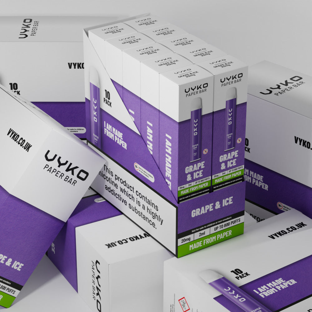 VYKO Paper Bar Grape Ice