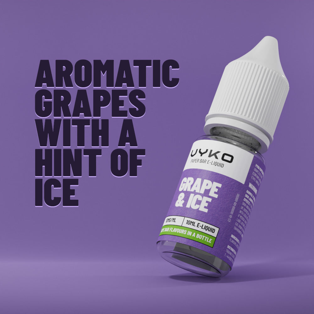 VYKO Grape & Ice Bar E-Liquid