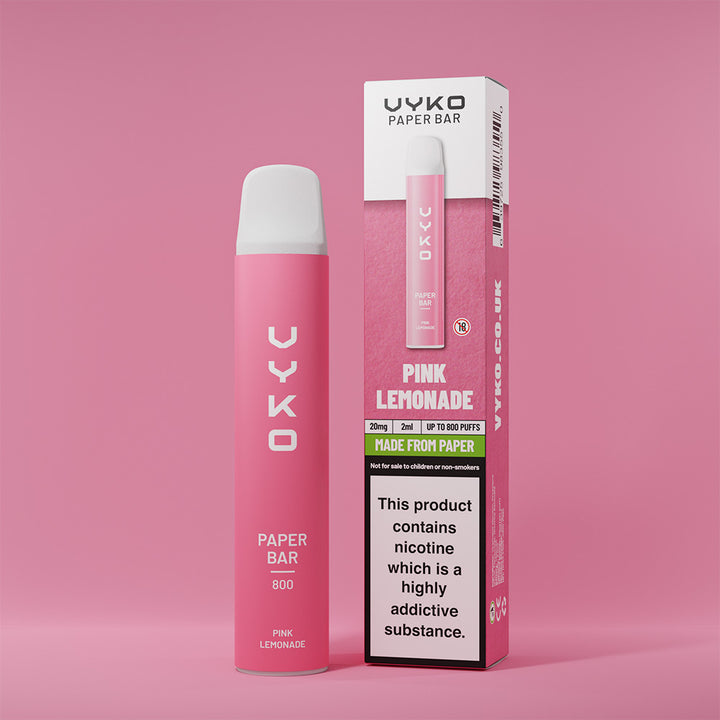 VYKO Paper Bar Pink Lemonade